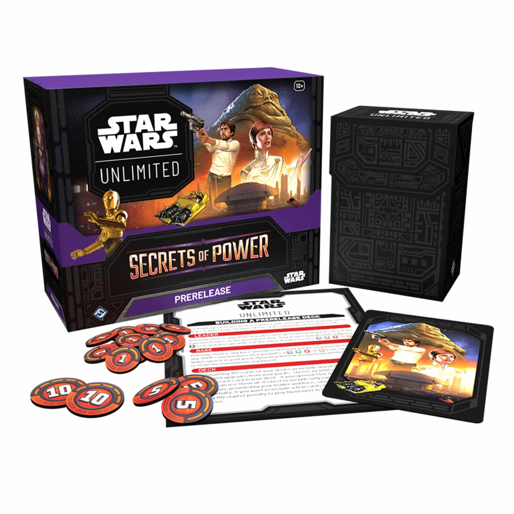 Star Wars Unlimited Secrets of Power Prerelease Box Español