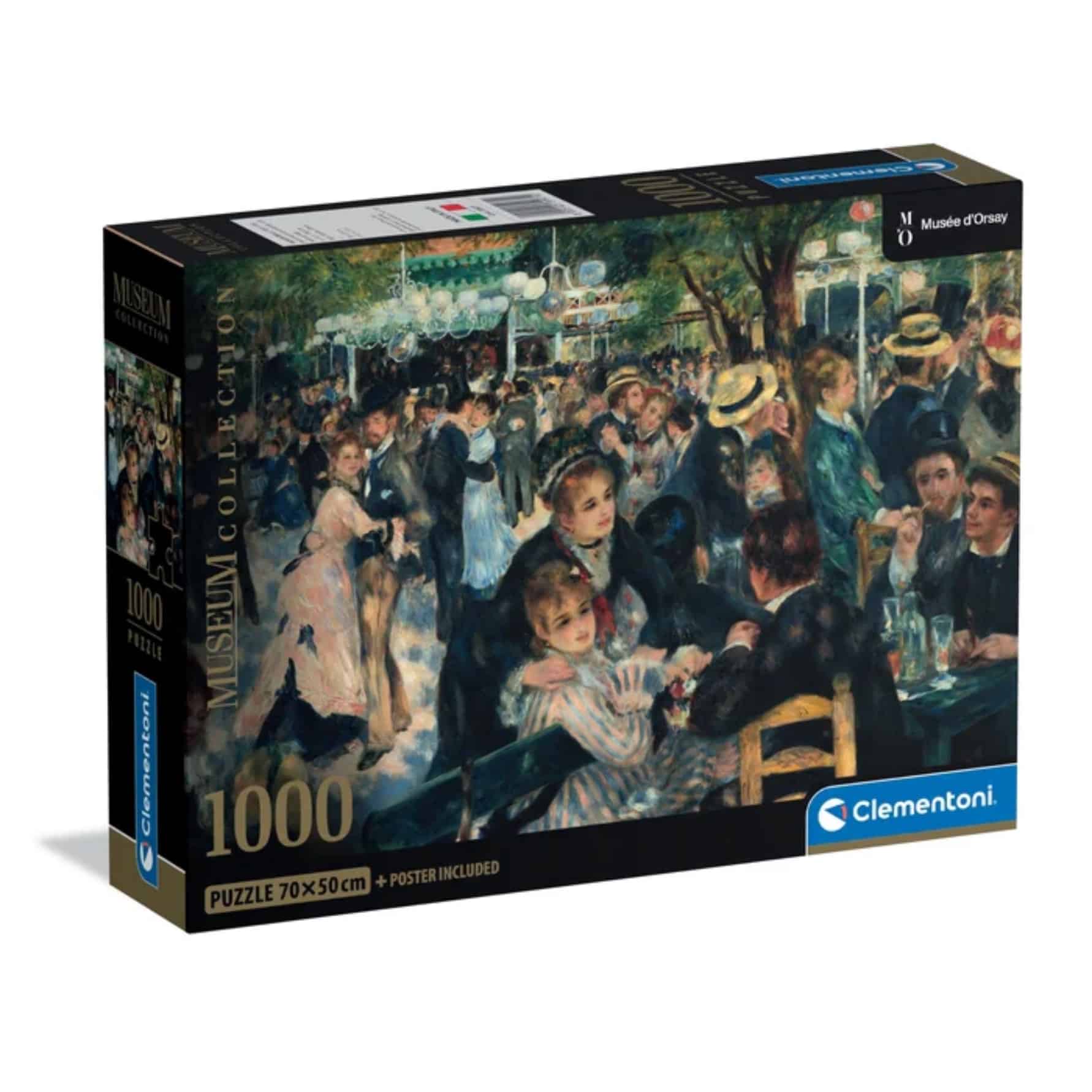 Bal Clementoni Du Galette Moulin Museum Puzzle Rompecabezas Collection