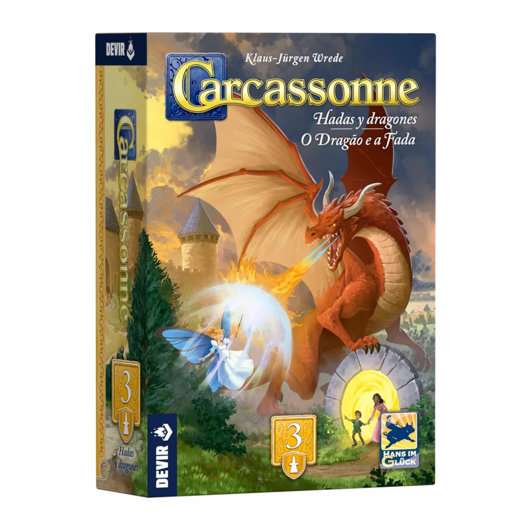 Carcassonne Dragones Hadas