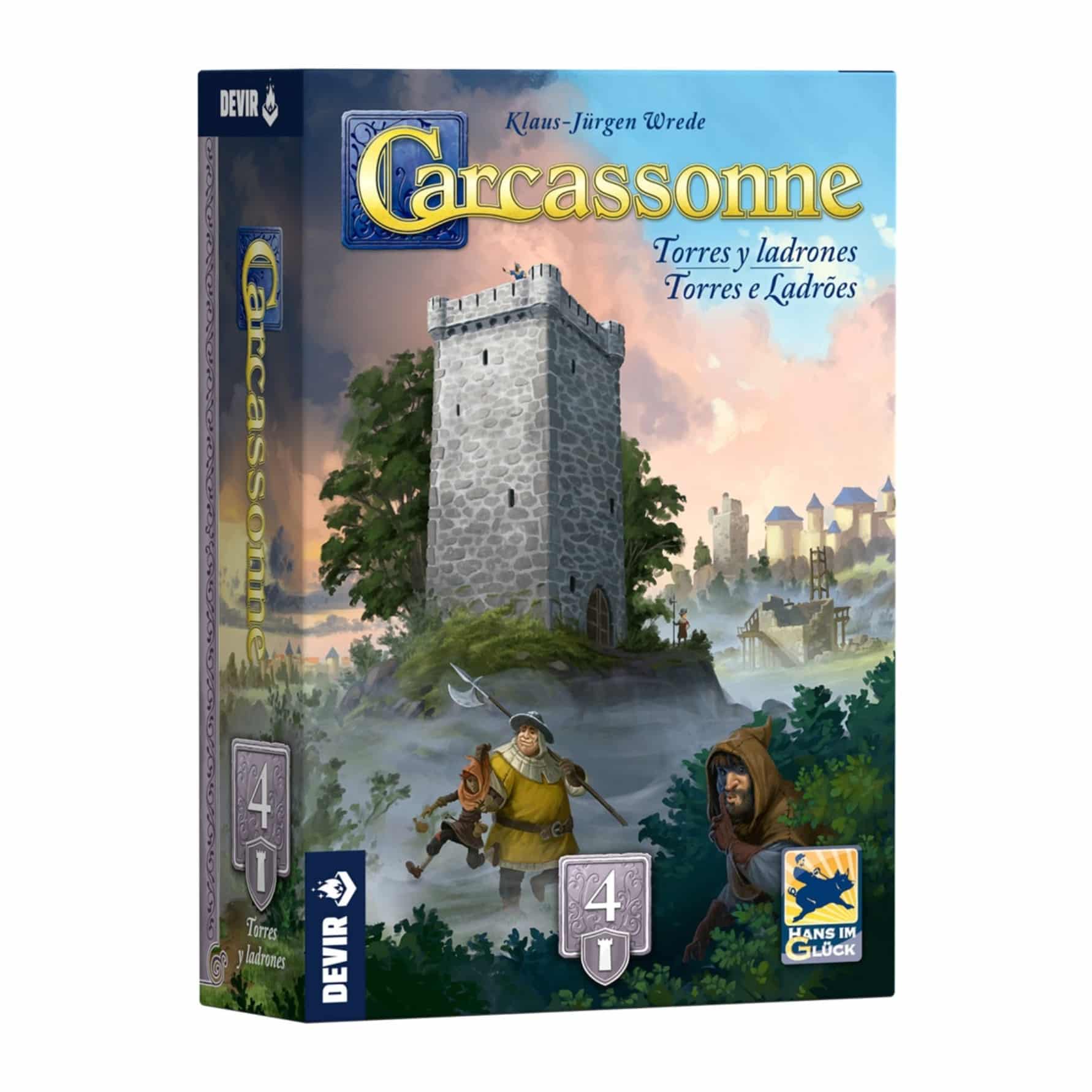 Carcassonne Ladrones Torres