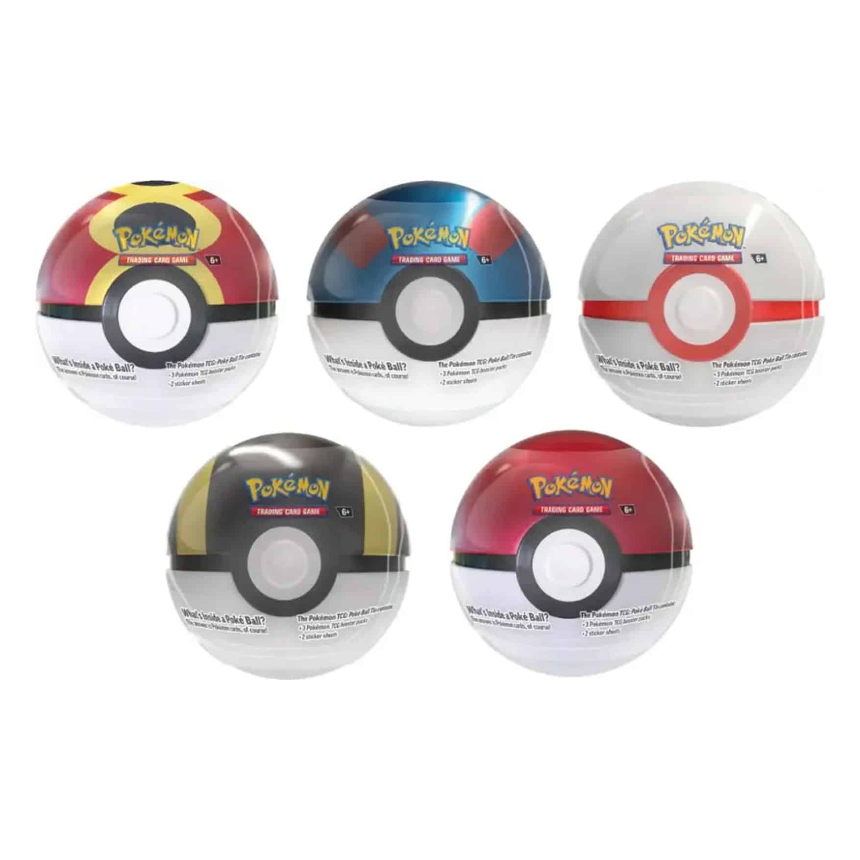 Pokémon Pokebola Series Tin (Español)