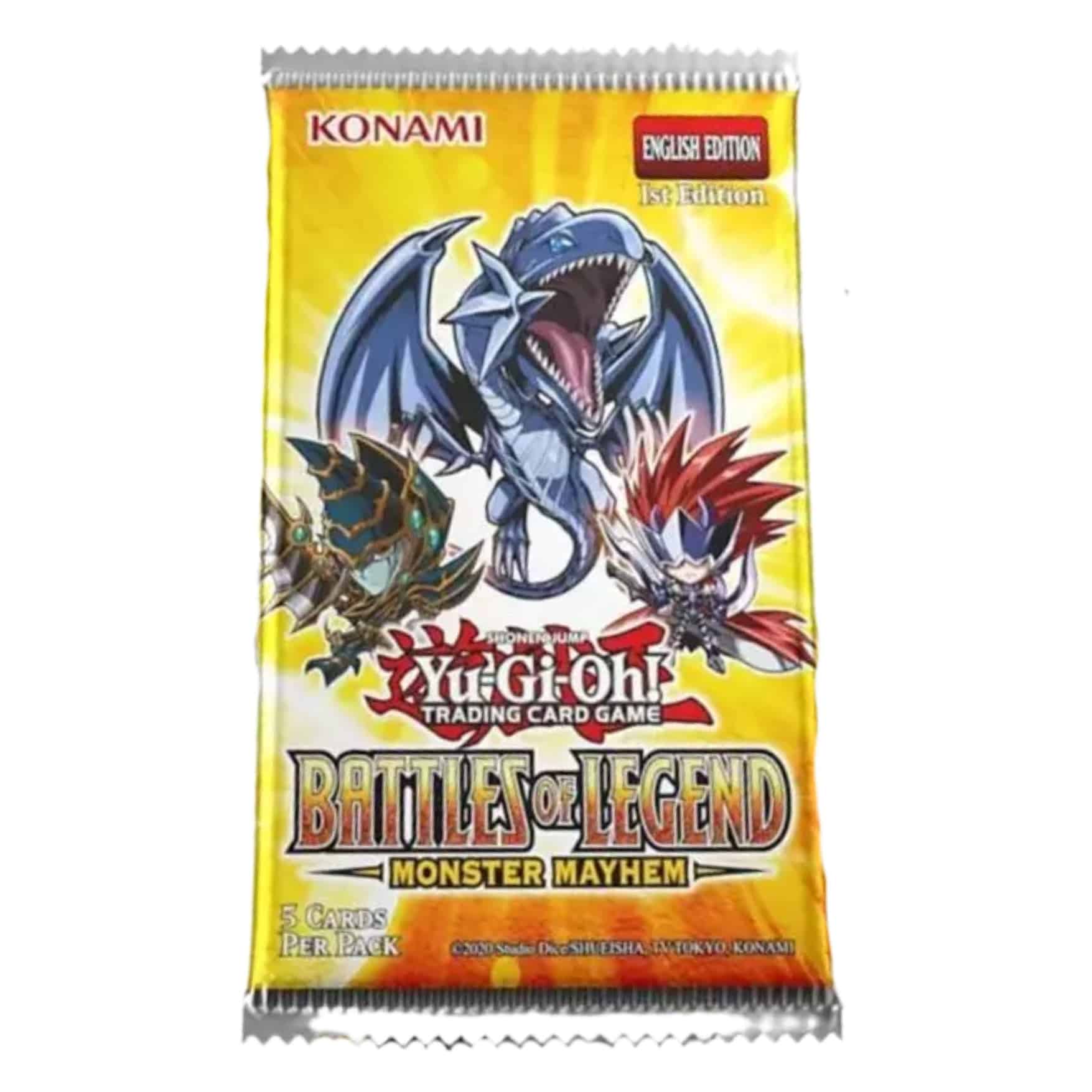 Yu-Gi-Oh! Batalla Leyendas Monstruos Tumulto Booster Pack (Español)