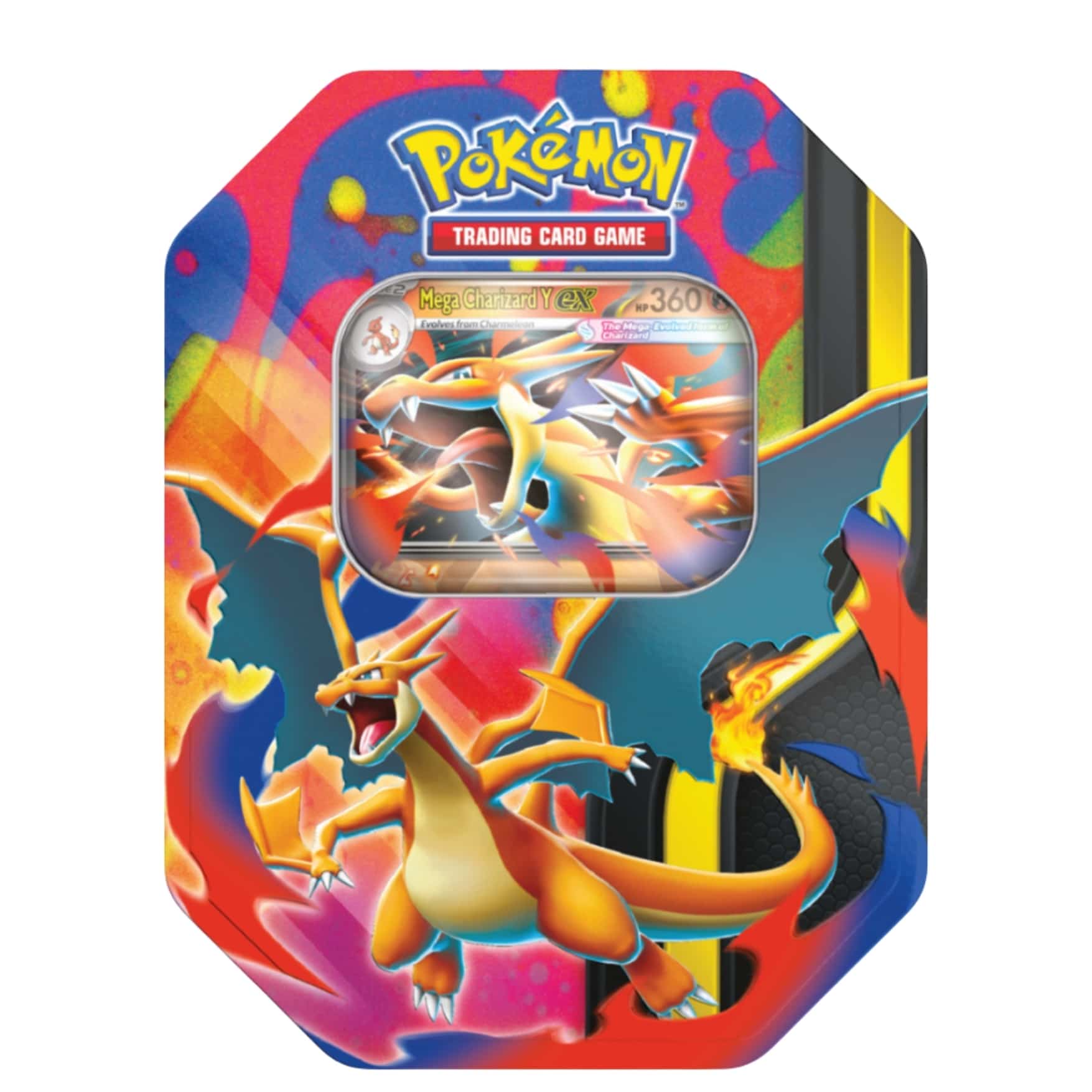Pokémon Charizard Ex Mega Tin (Inglés)