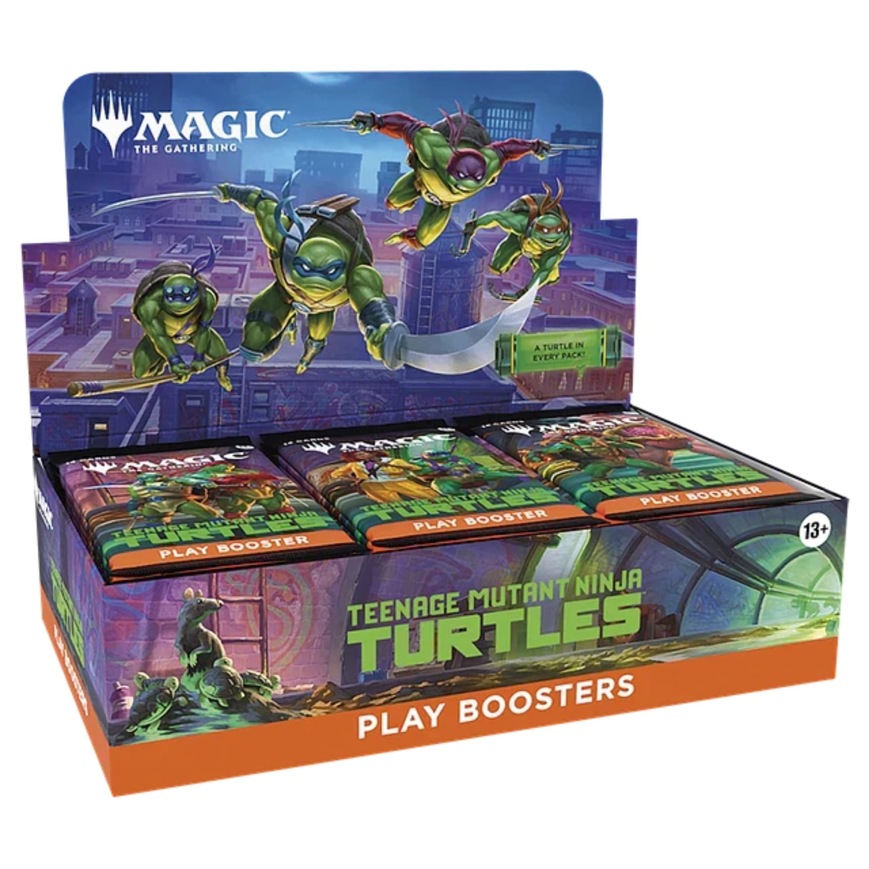 Magic Play Sobres Tmnt Booster Box (Español)