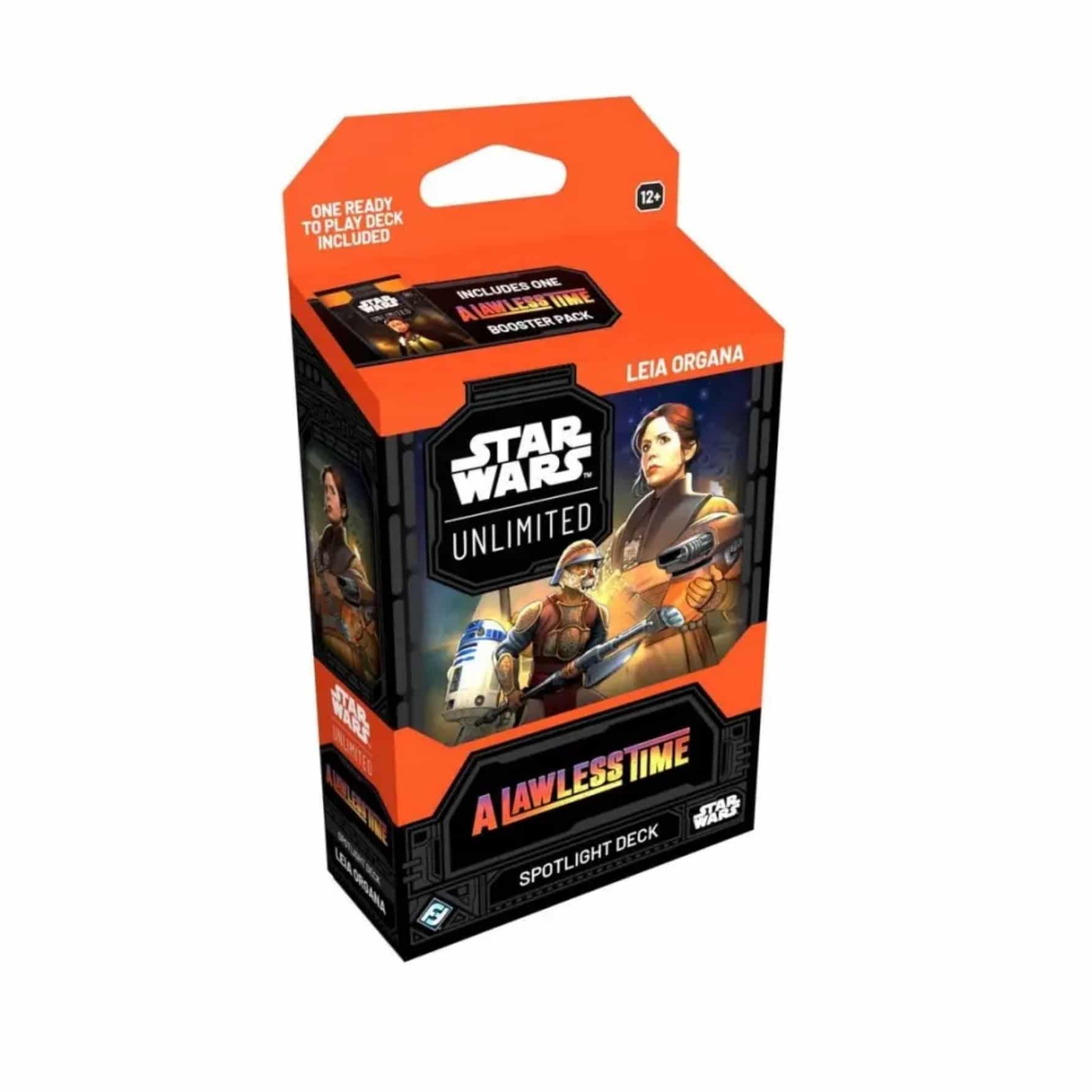 Star Wars Deck Lawless Leia Organa Spotlight Time (Español)