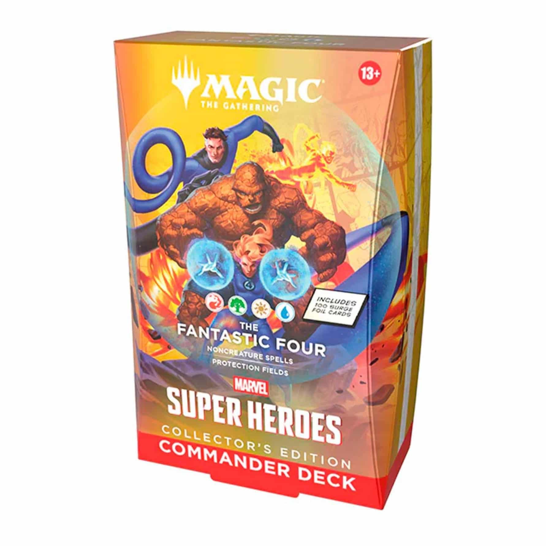 Magic Collector Commander Deck Fantastic Four Heroes Marvel Super (Inglés)