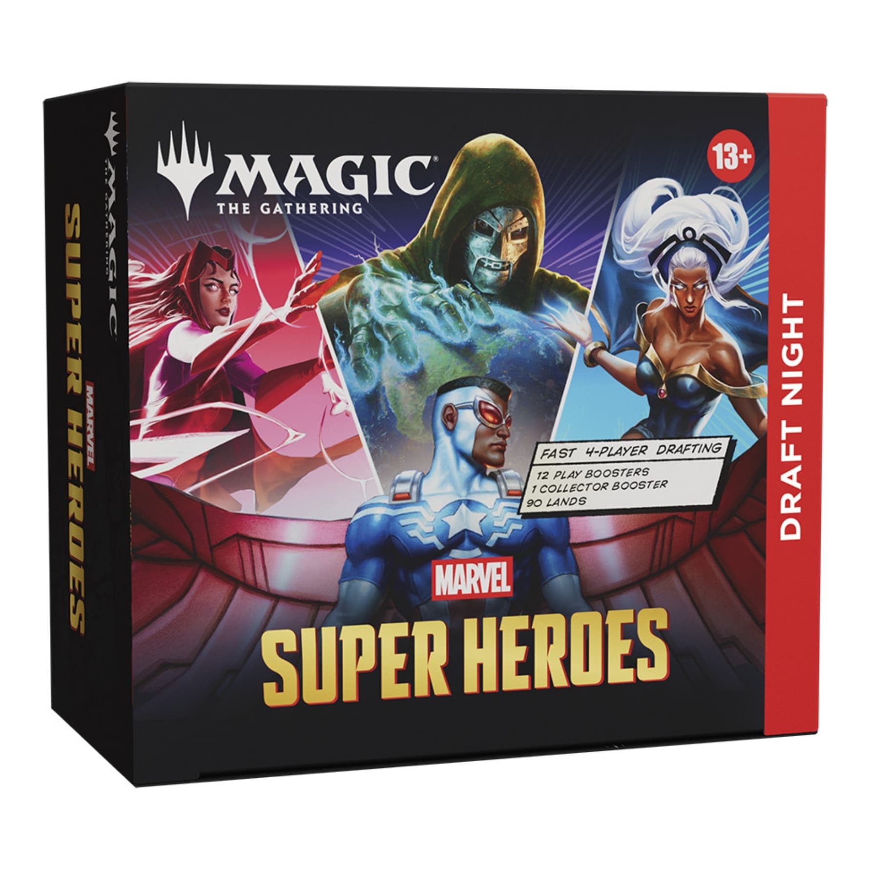 Magic Draft Heroes Marvel Night Super (Inglés)