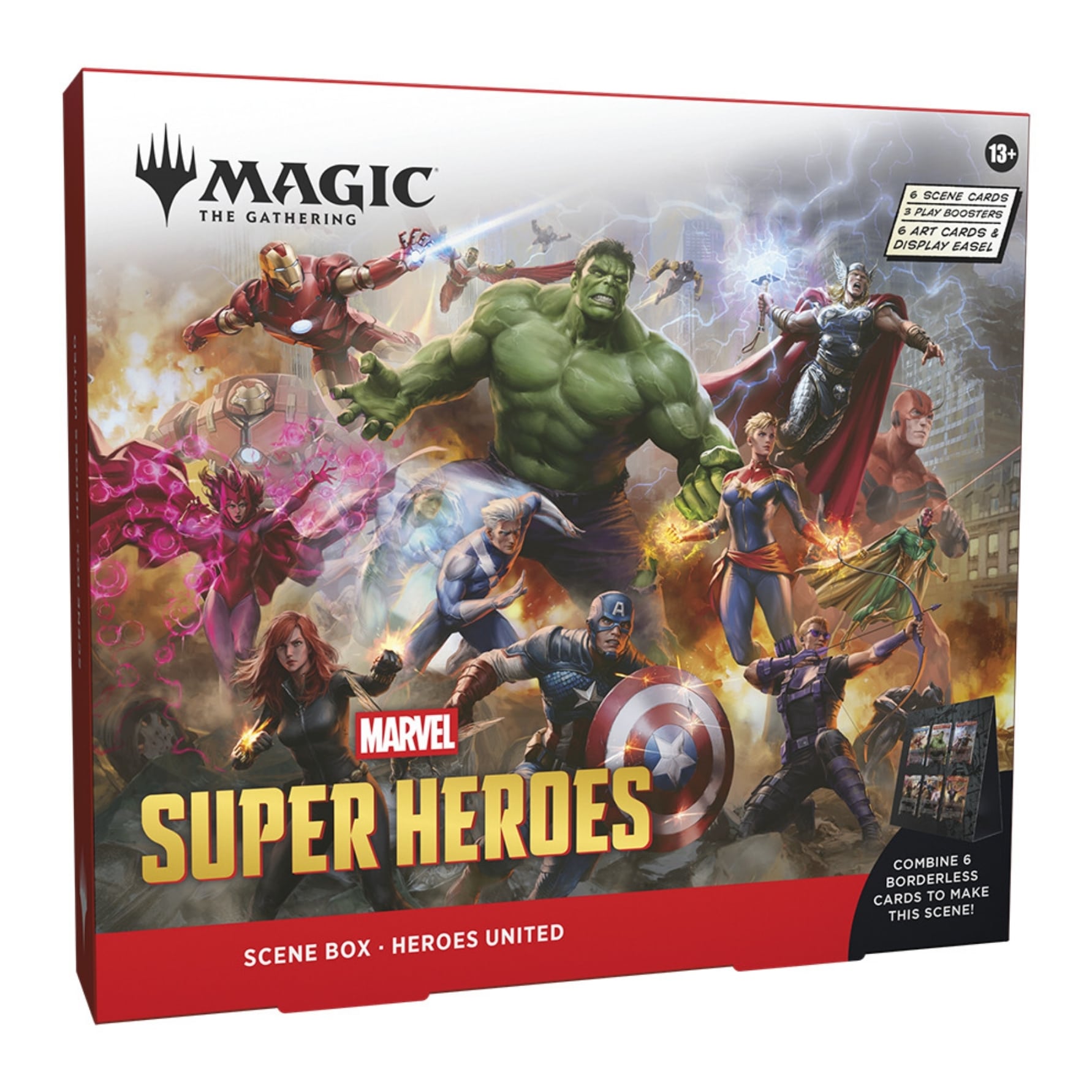 Magic Box Heroes Marvel Scene Super United (Inglés)