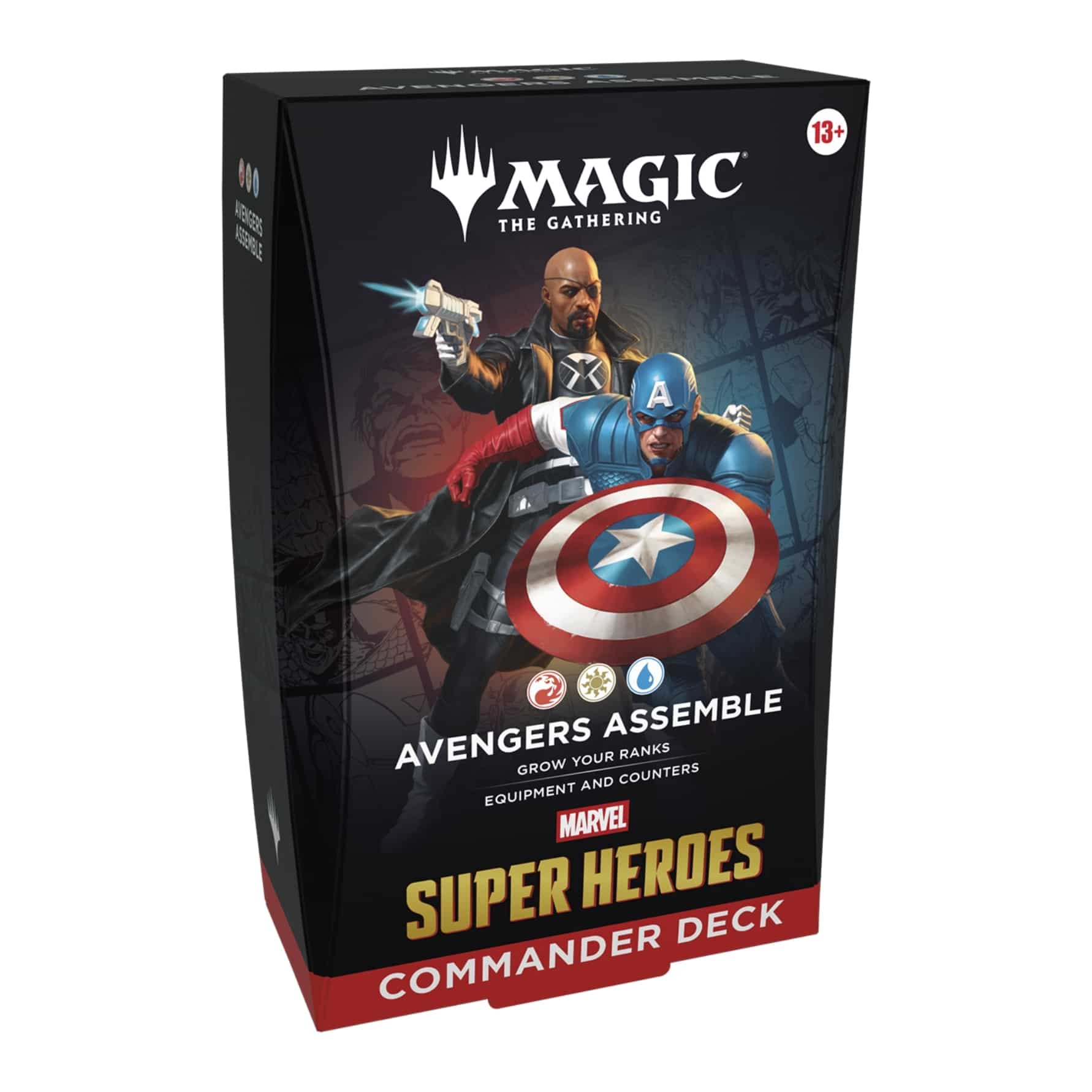 Magic Assemble Avengers Commander Deck Heroes Marvel Super (Español)