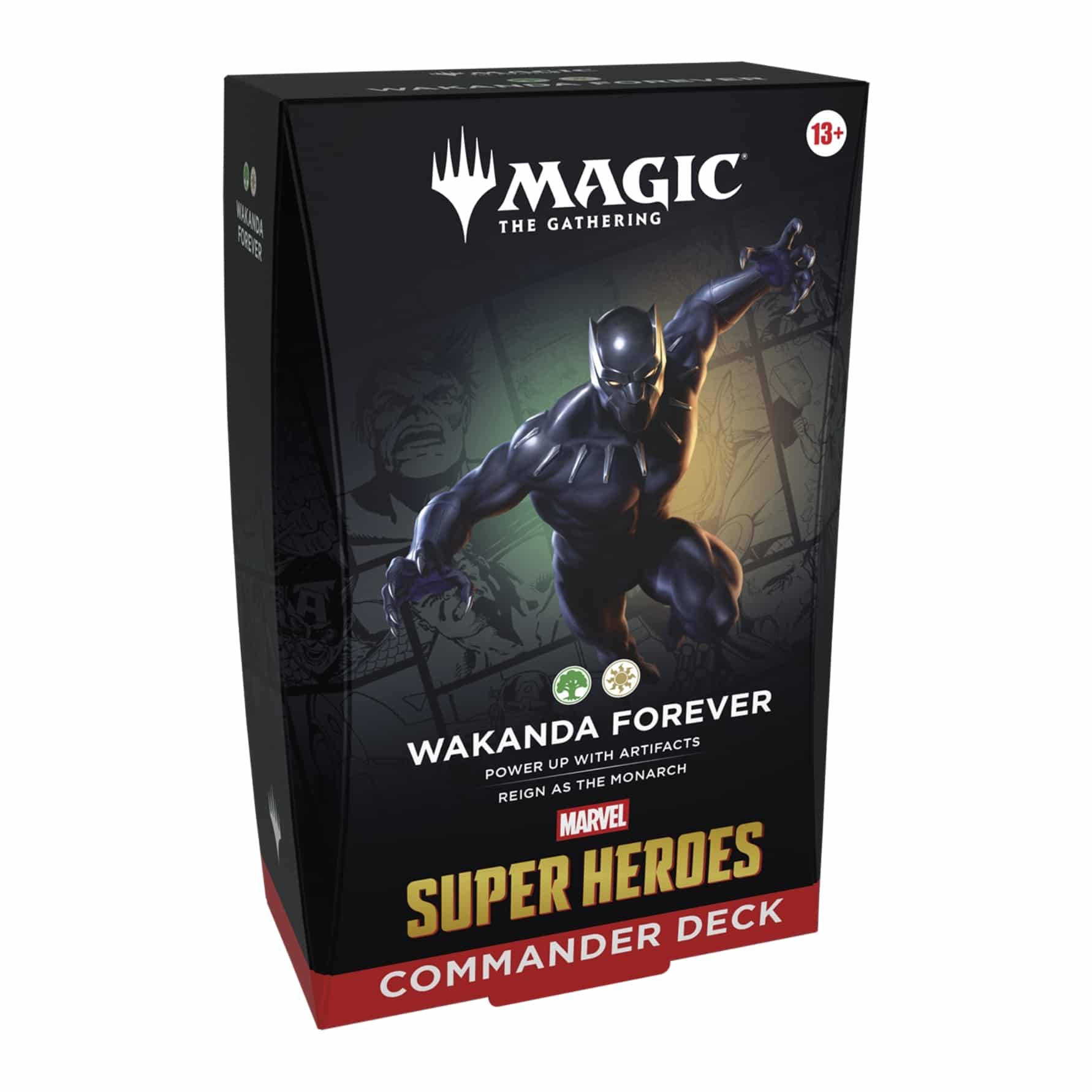 Magic Commander Deck Forever Heroes Marvel Super Wakanda (Español)