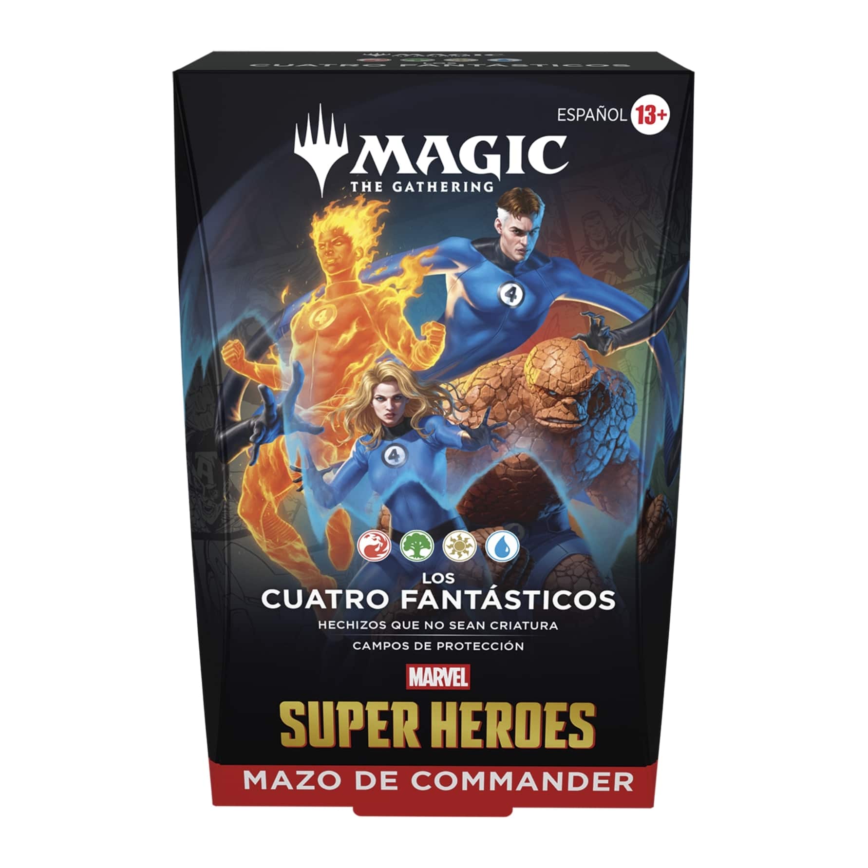 Magic Commander Deck Fantastic Four Heroes Marvel Super (Español)