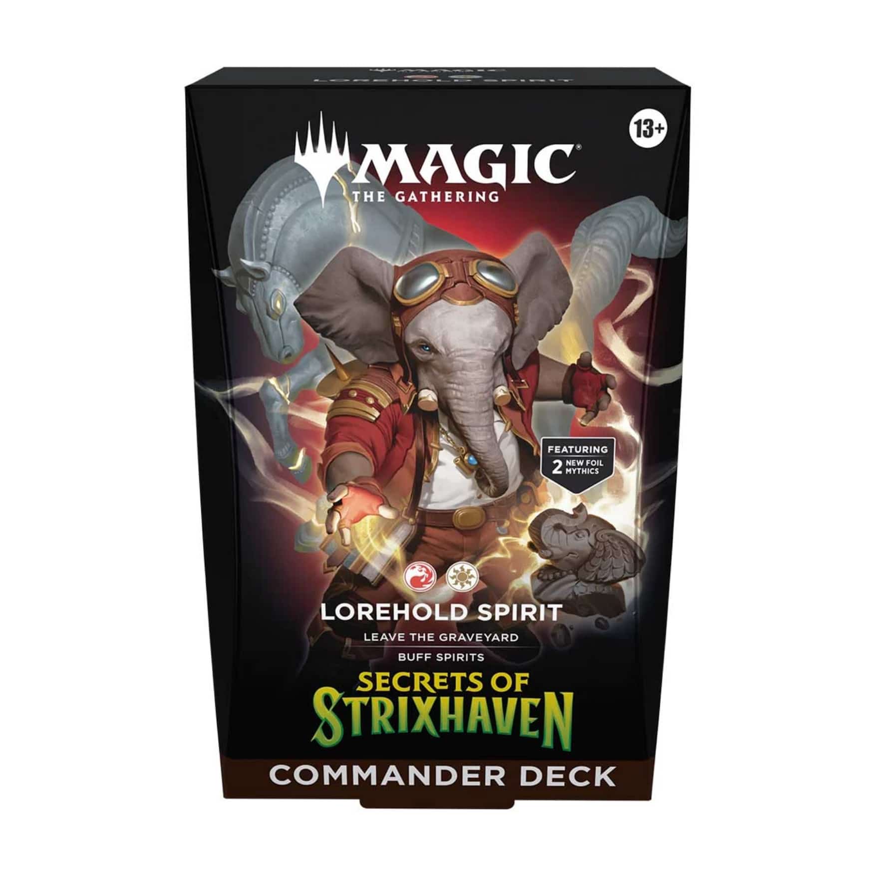Magic Commander Deck Lorehold Of Secrets Spirit Strixhaven (Inglés)