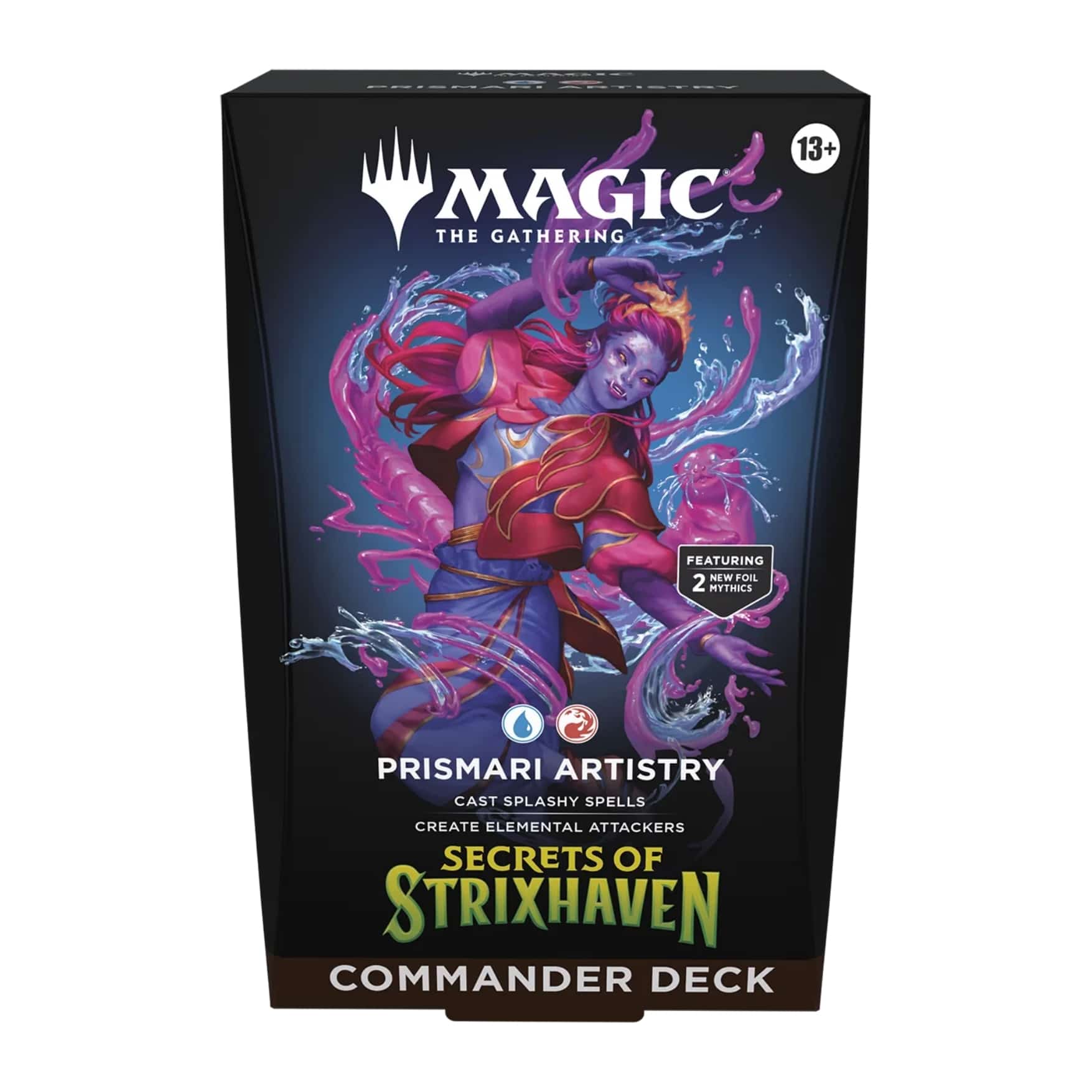 Magic Artistry Commander Deck Of Prismari Secrets Strixhaven (Inglés)