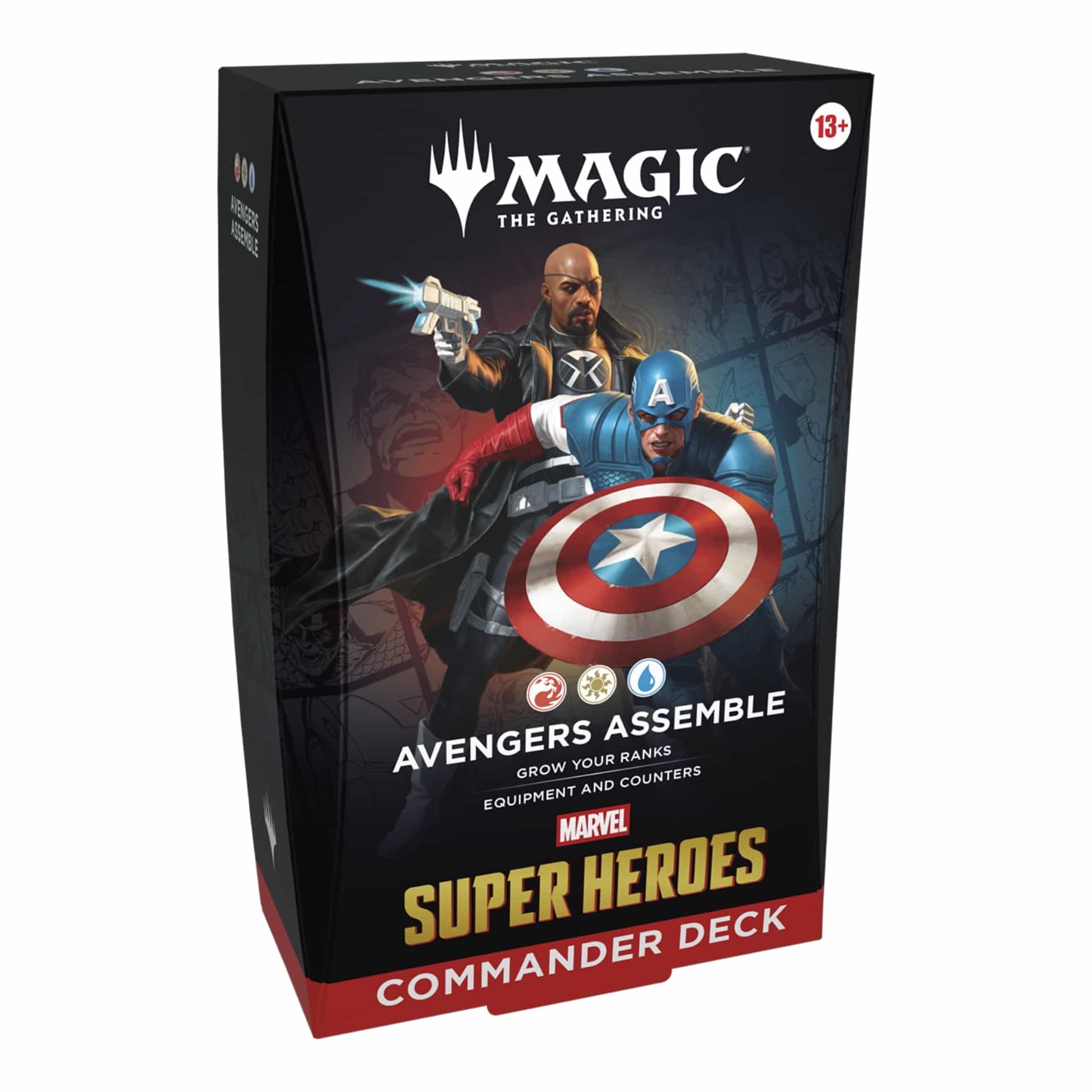 Magic Assemble Avengers Commander Deck Heroes Marvel Super (Inglés)