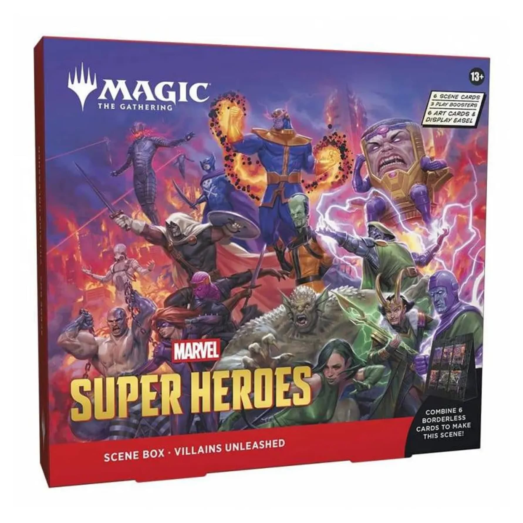 Magic Box Heroes Marvel Scene Super Unleashed Villains (Inglés)