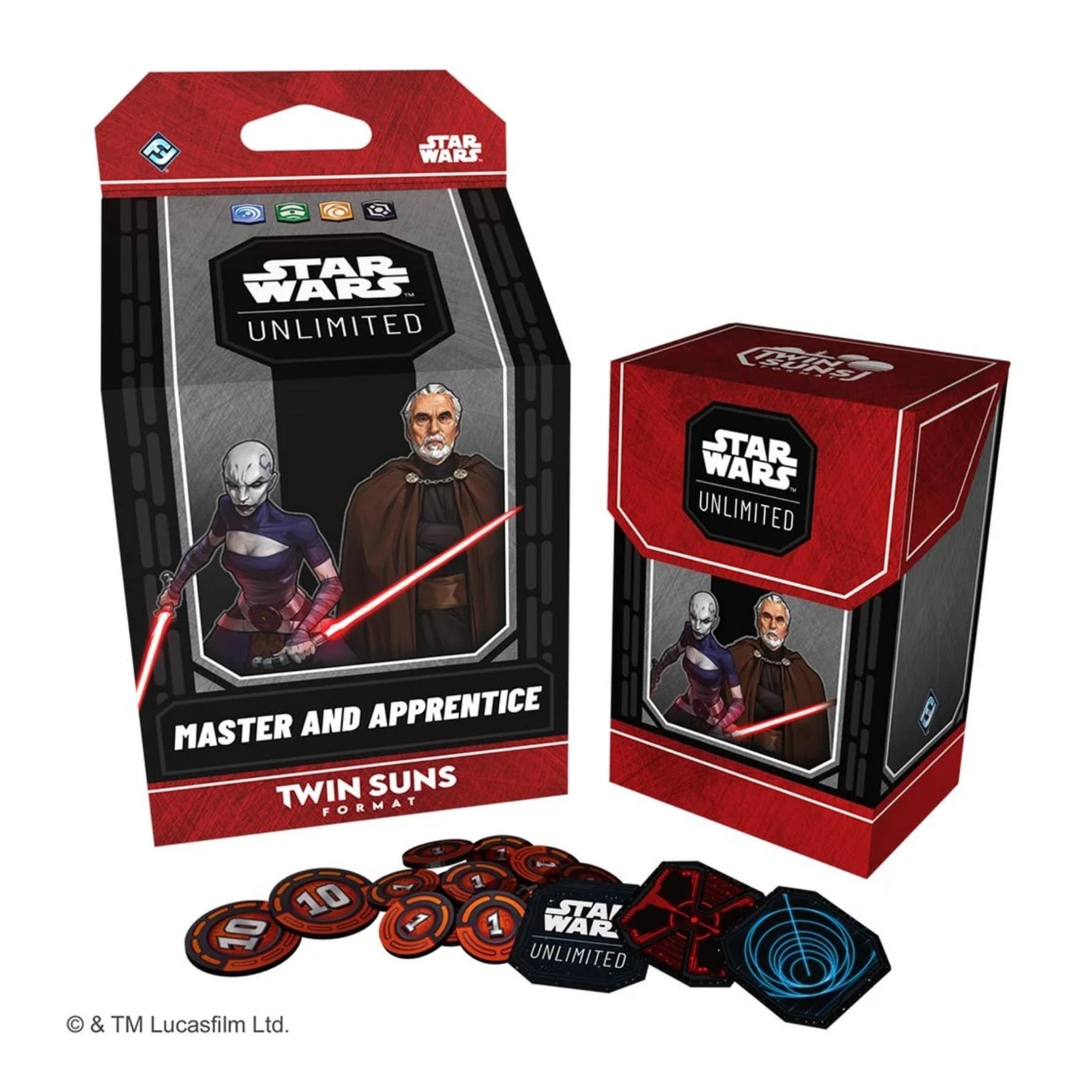 Star Wars And Apprentice Deck Master Suns Twin (Inglés)