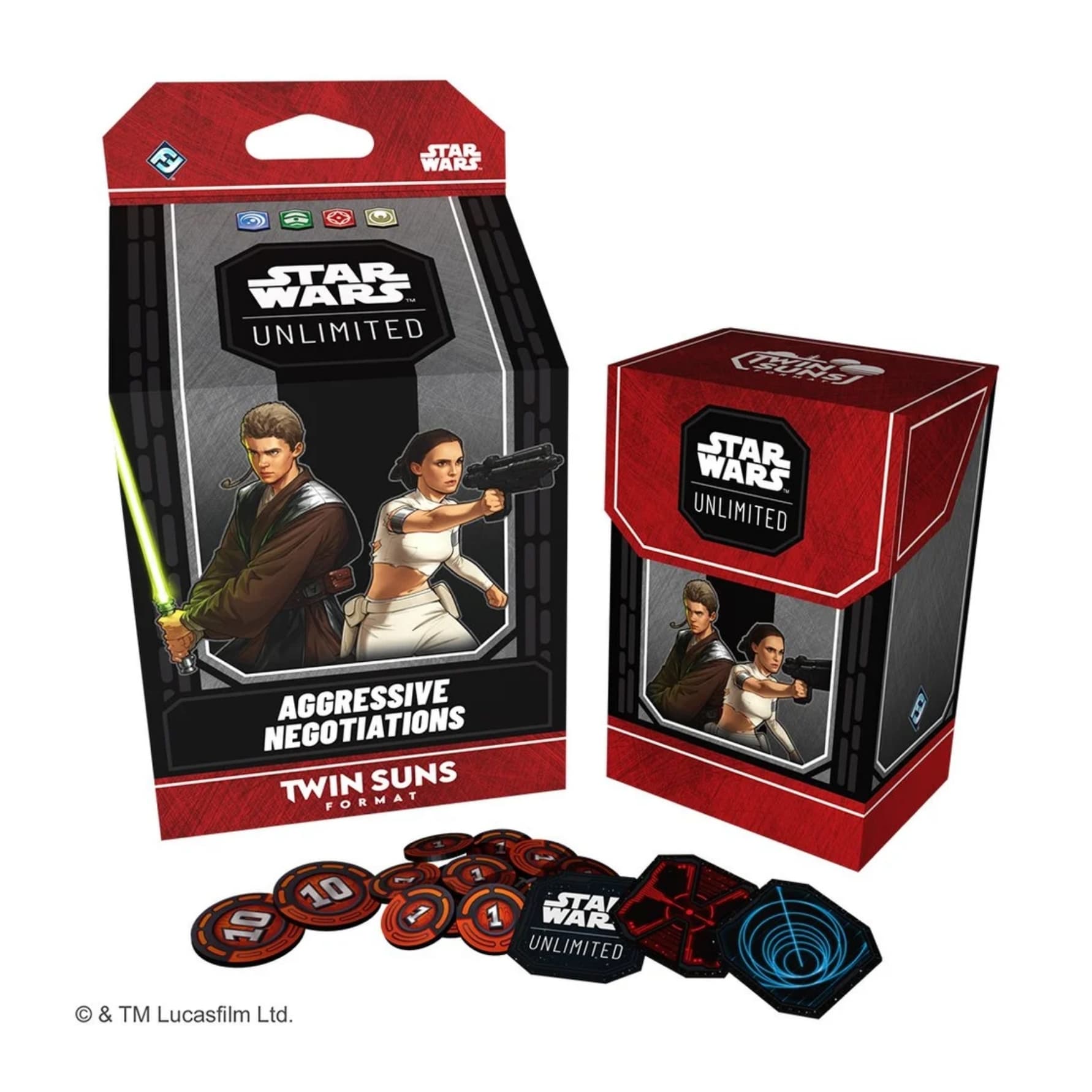 Star Wars Agresivas Deck Negociaciones Suns Twin (Español)