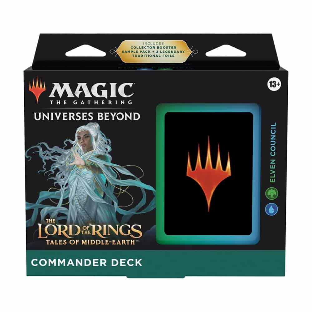 Magic Commander Council Elven Lord Of Rings (Inglés)