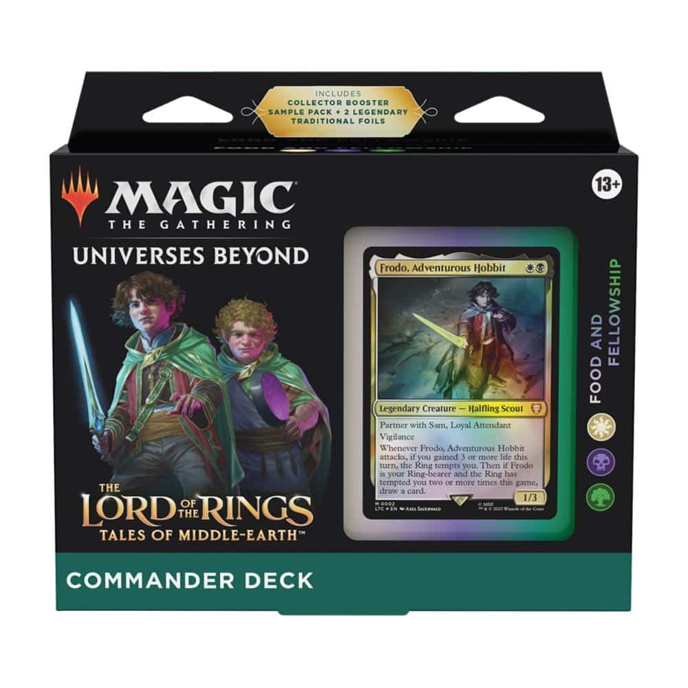 Magic And Commander Fellowship Food Lord Of Rings (Inglés)