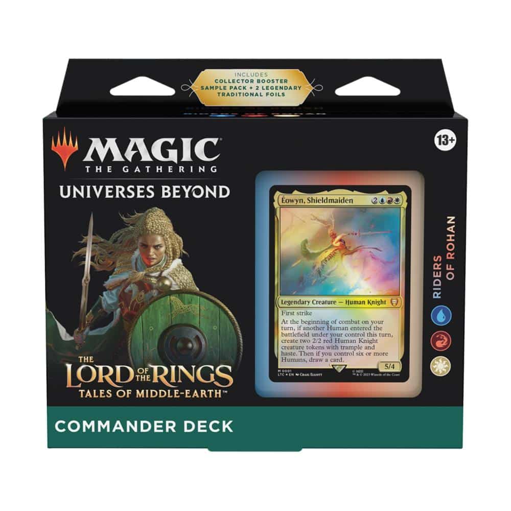 Magic Commander Lord Of Riders Rings Rohan (Inglés)