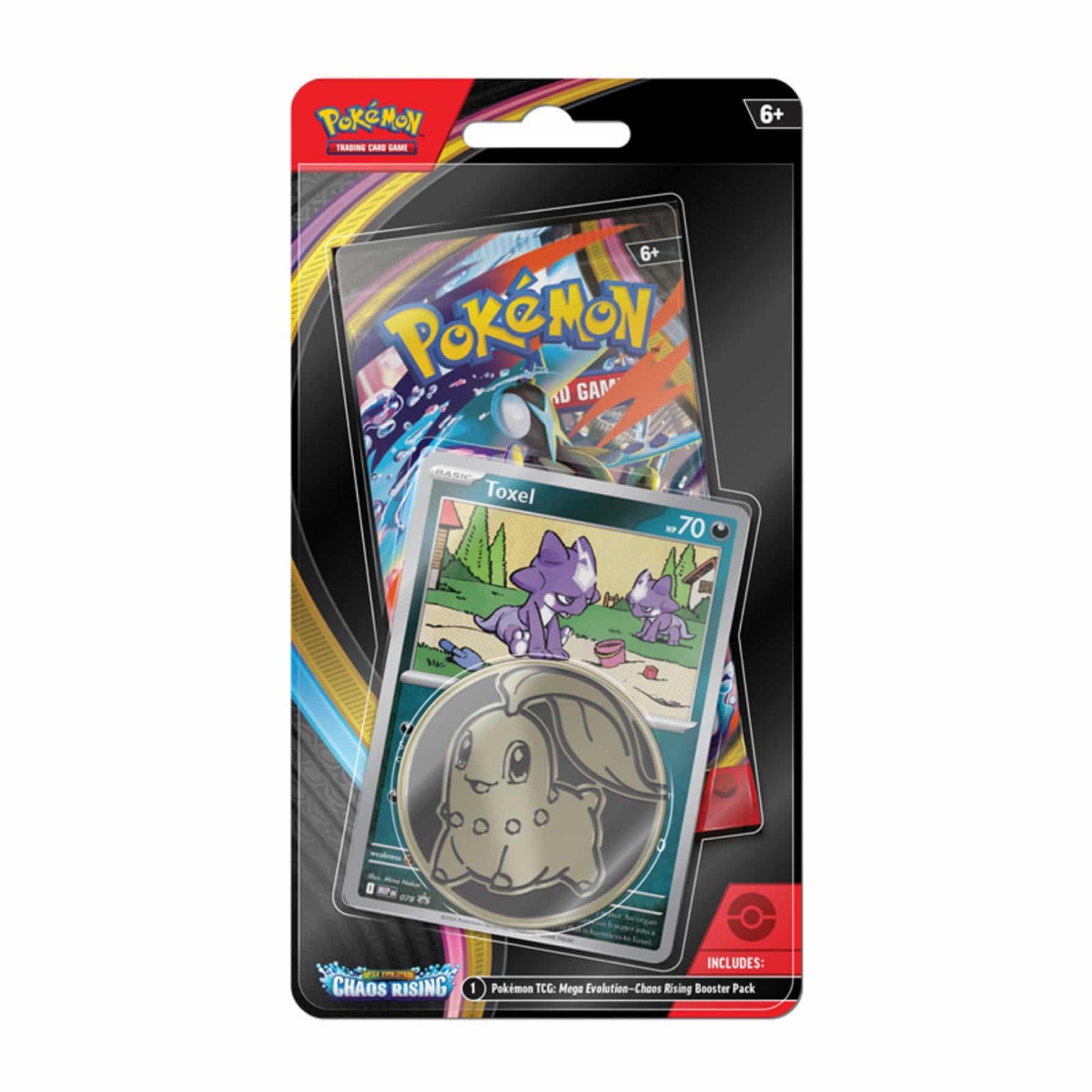 Pokémon Chaos Rising Toxel Blister (Inglés)