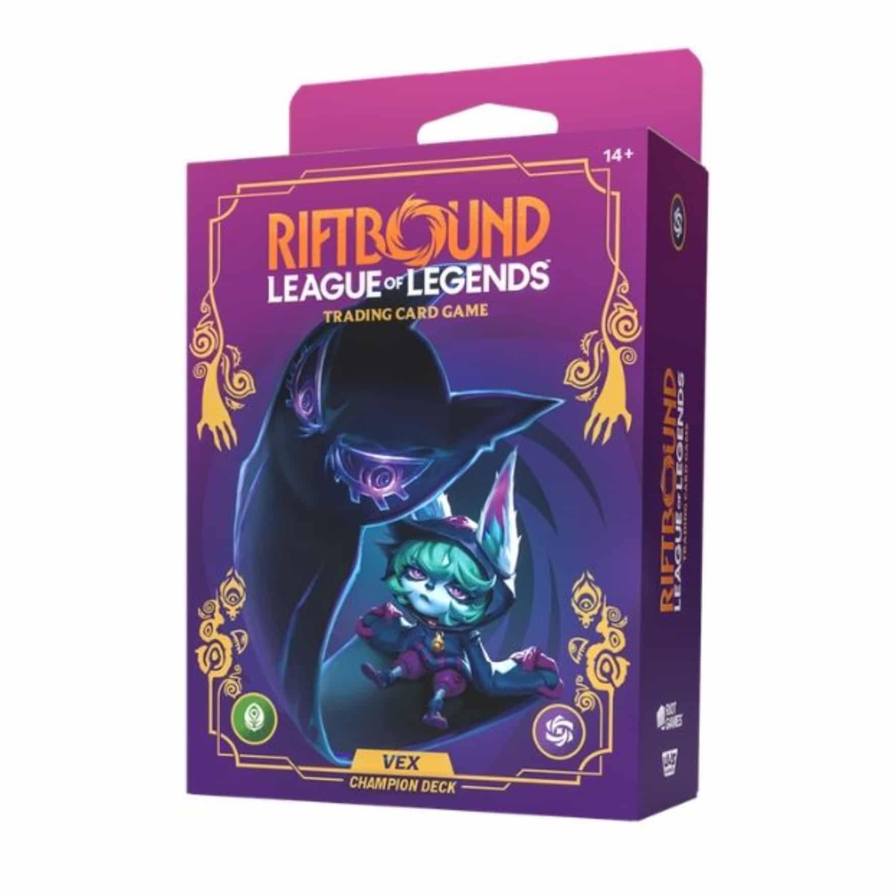 Riftbound Champion Deck League Legends Of Unleashed Vex (Inglés)
