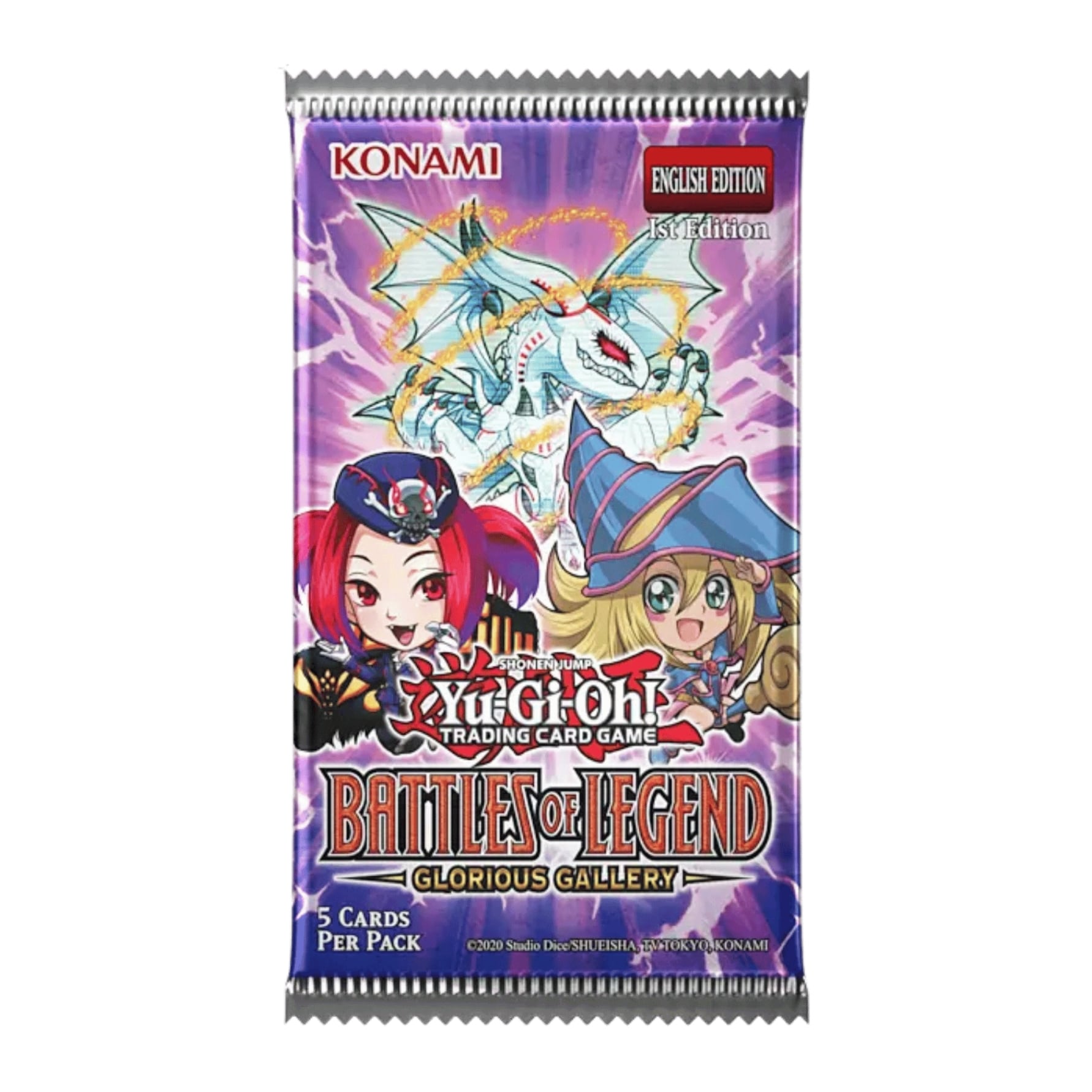 Yu-Gi-Oh! Gallery Glorious Booster Pack (Inglés)