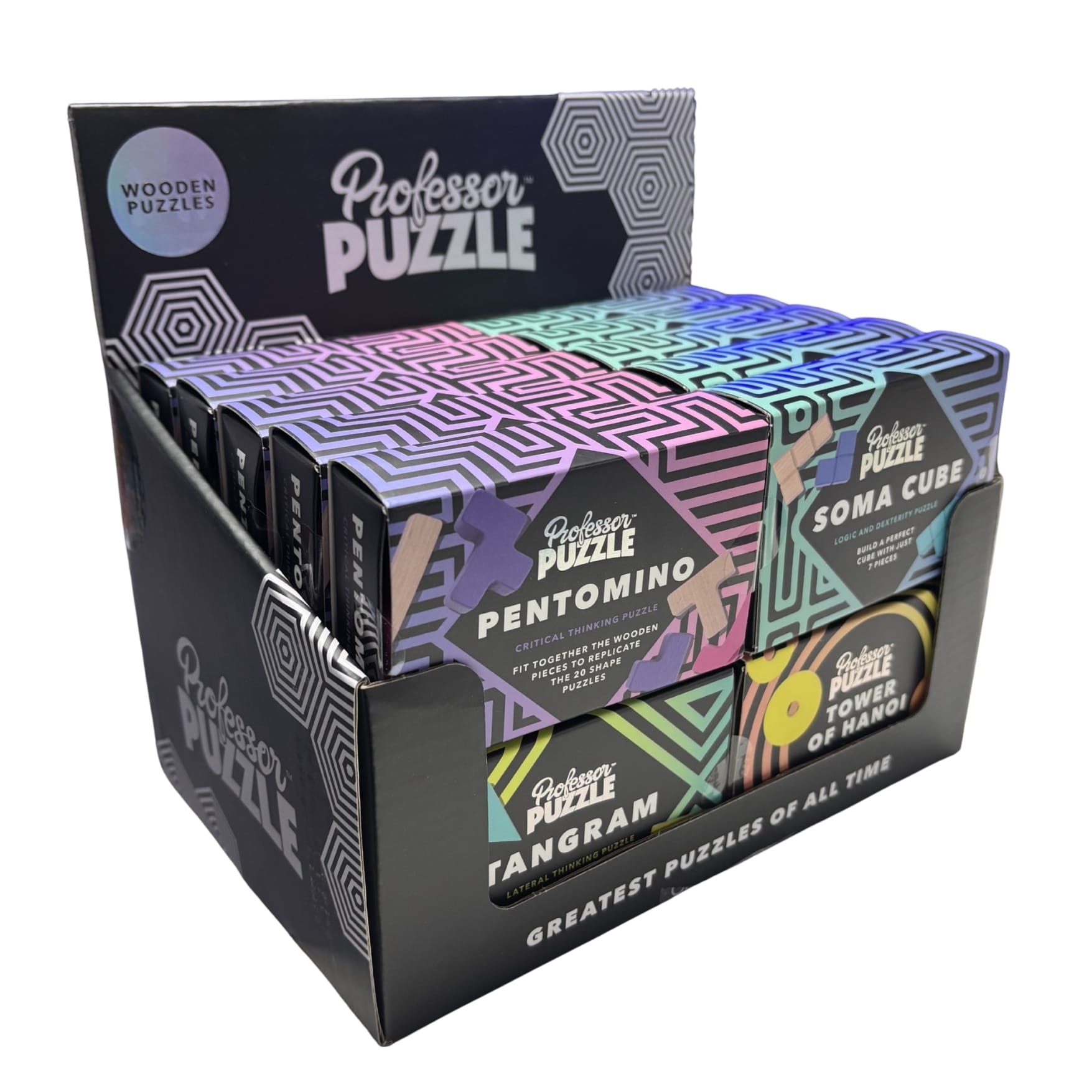All Greatest Madera Of Puzzles Time Unidades Booster Box (Español)