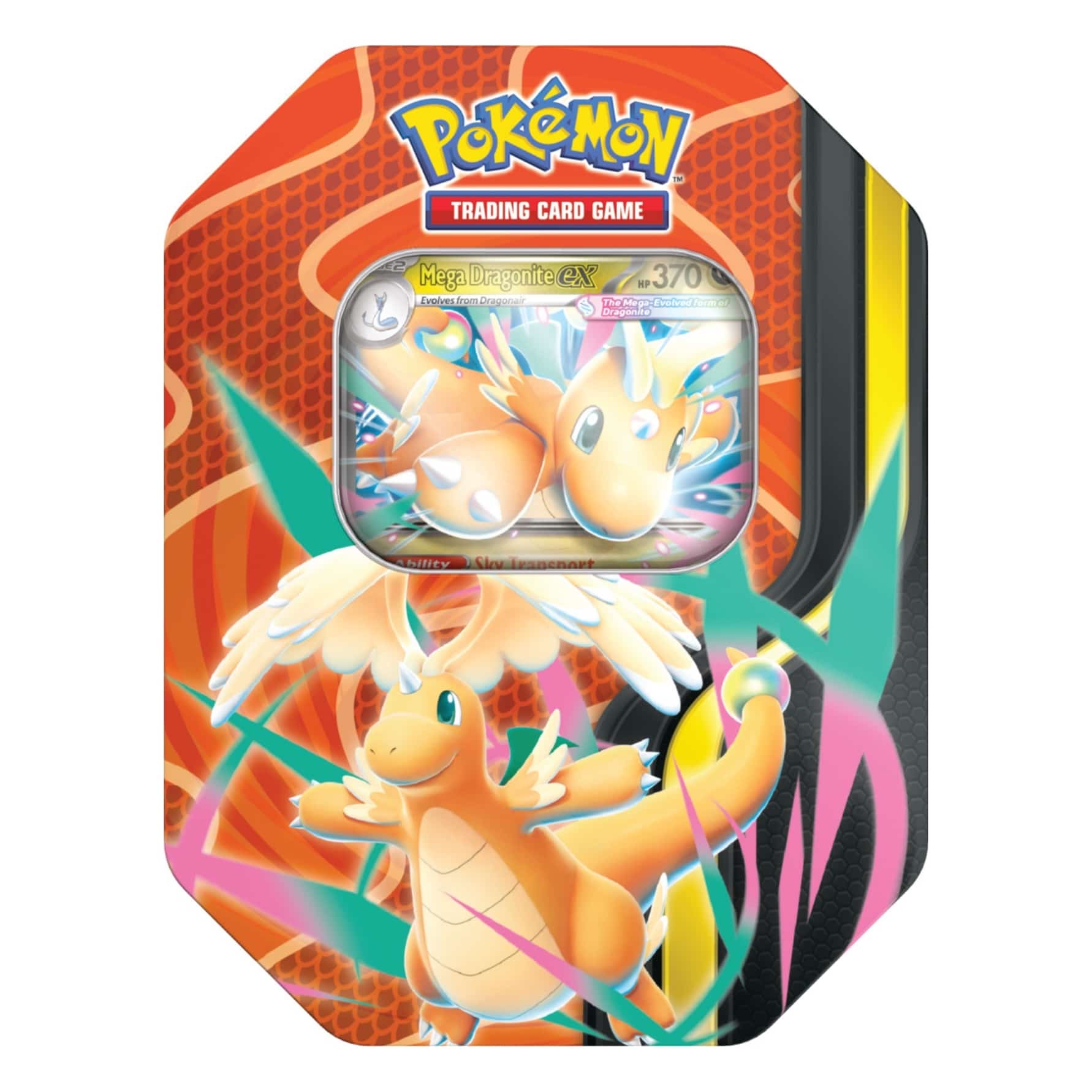 Pokémon Dragonite Ex Forces Mega Tin (Español)