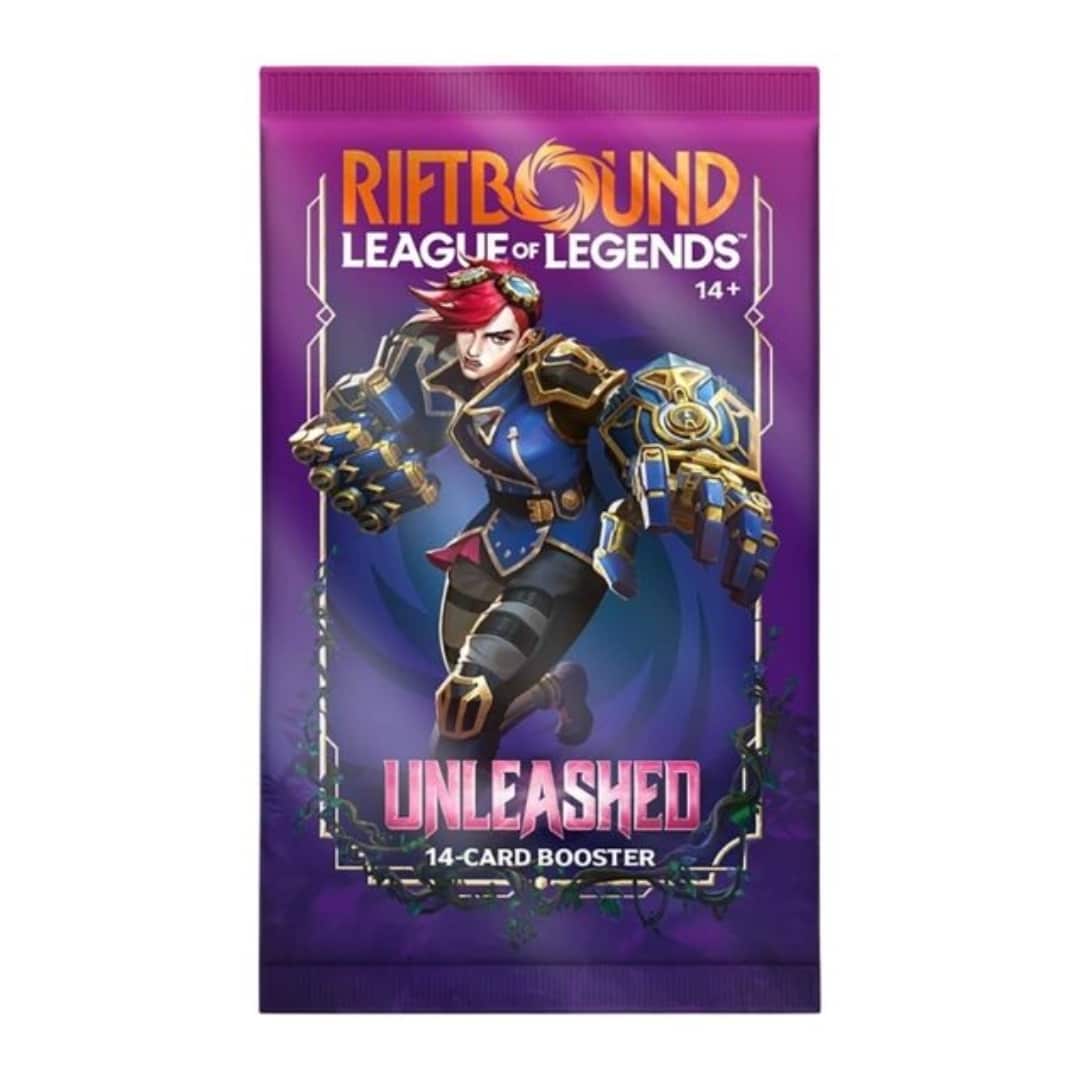 Riftbound League Legends Of Unleashed Booster Pack (Inglés)