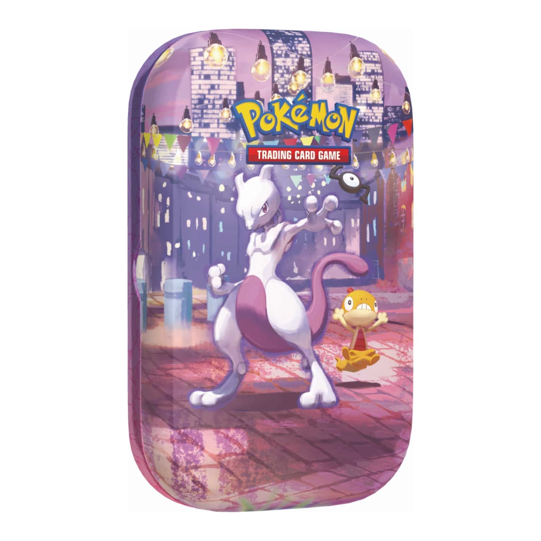 Pokémon 30th Celebration Mewtwo Scraggy Tin (Español)
