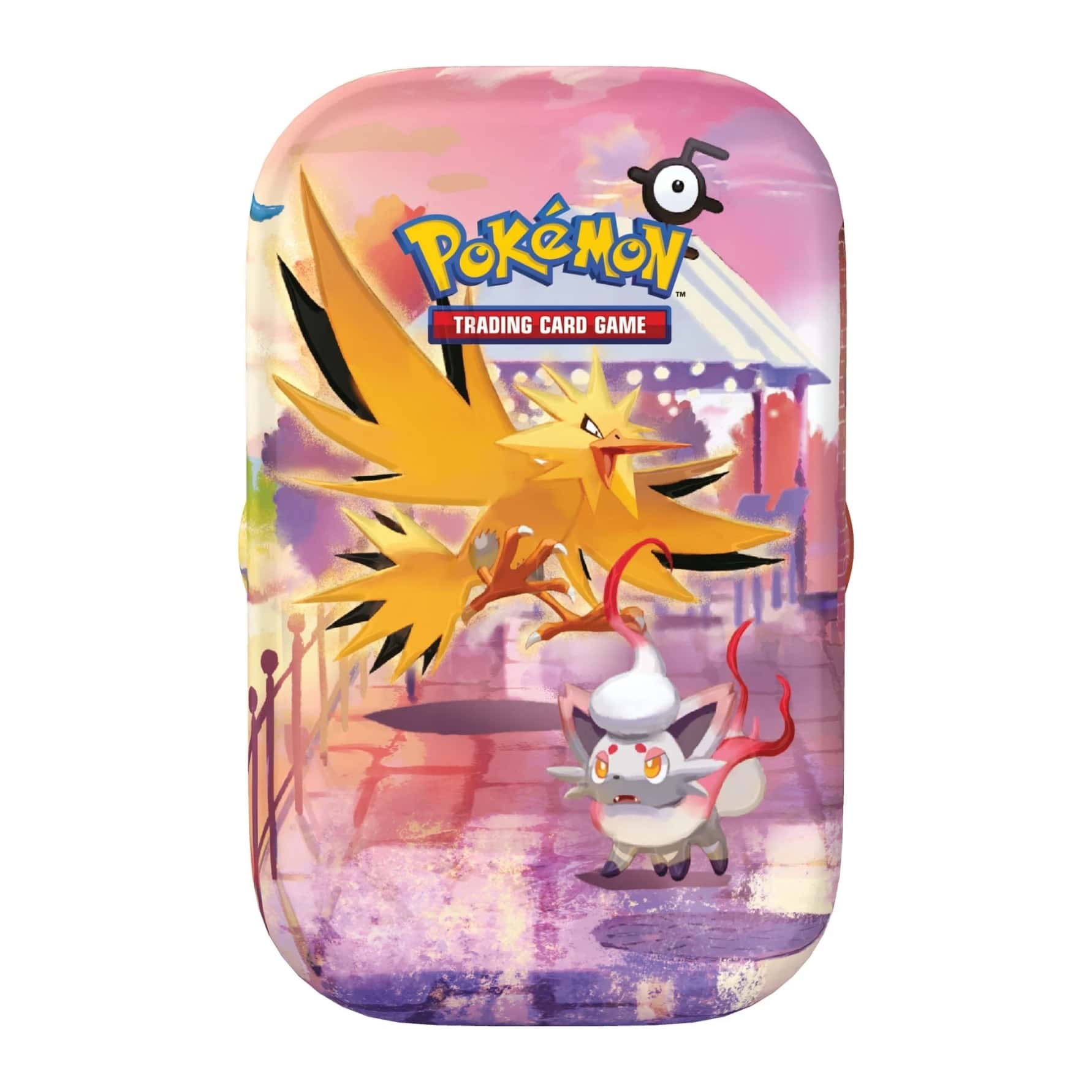 Pokémon 30th Celebration Hisui Zapdos Zorua Tin (Inglés)