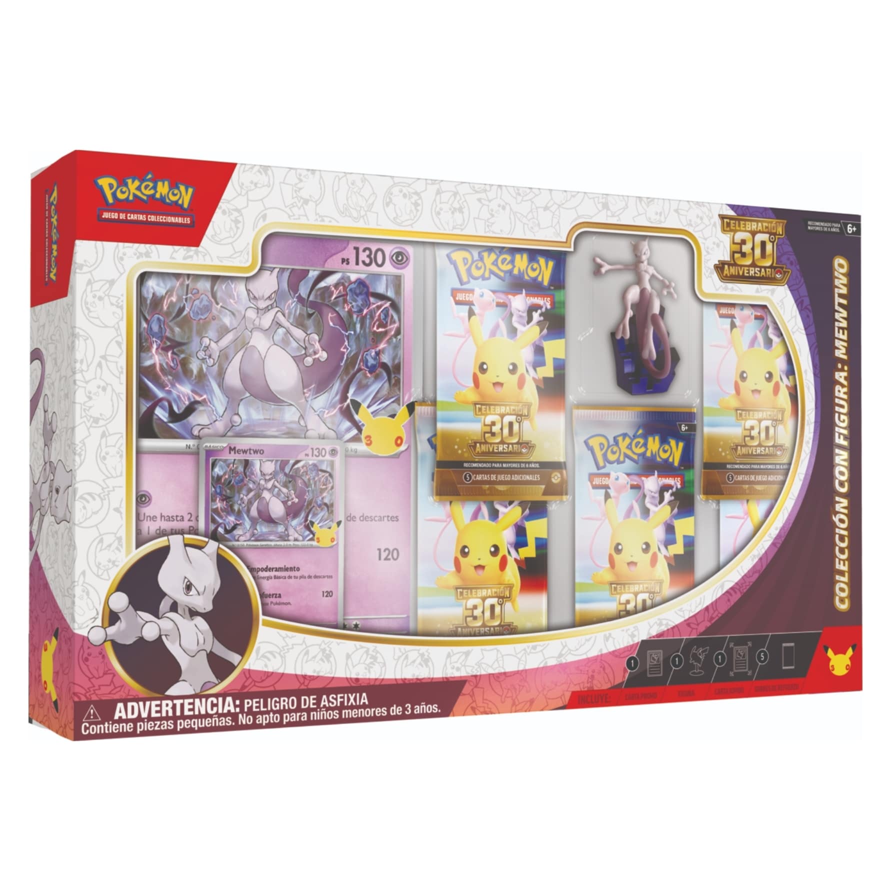 Pokémon 30th Celebration Mewtwo Premium Collection (Inglés)