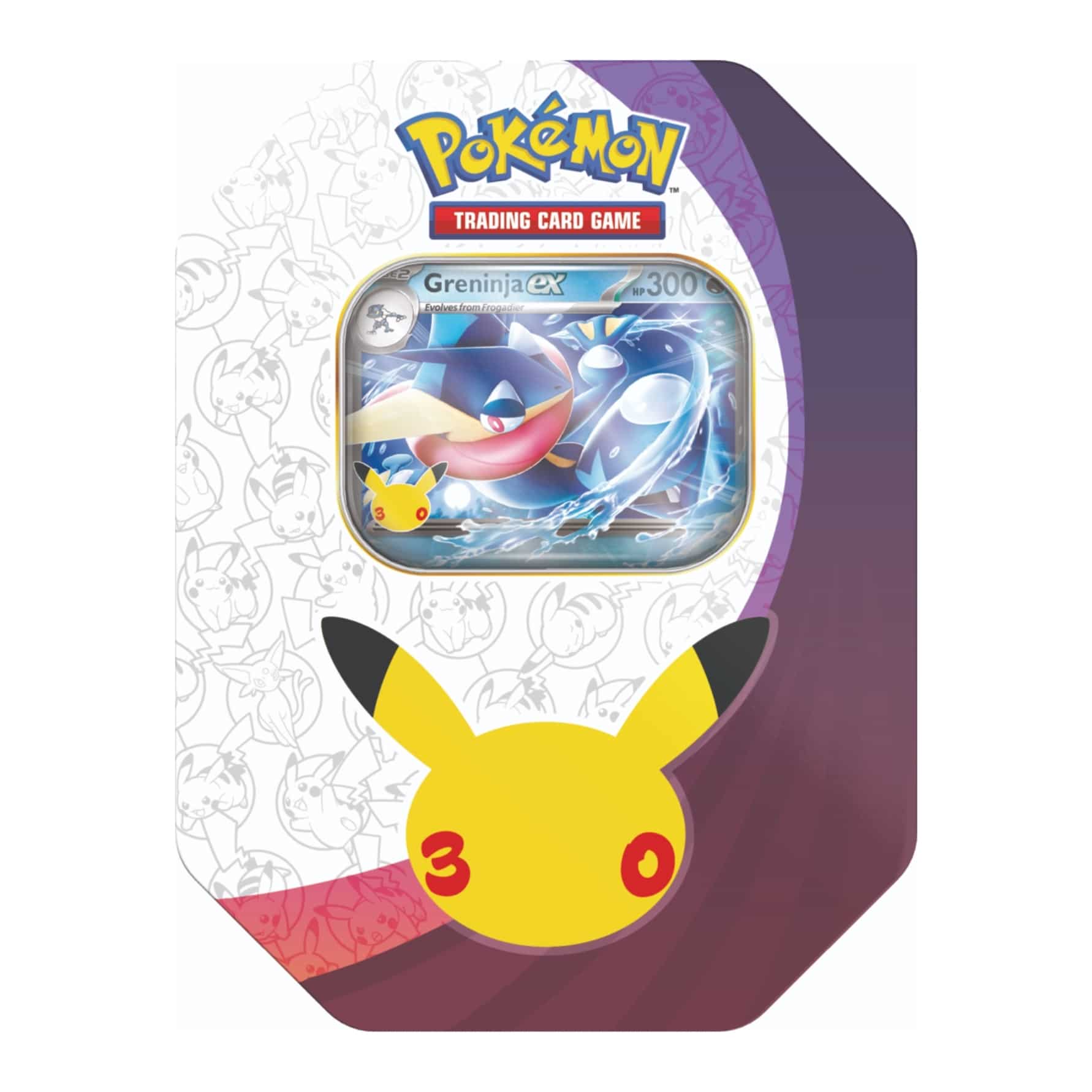 Pokémon 30th Celebration Ex Greninja Tin (Inglés)