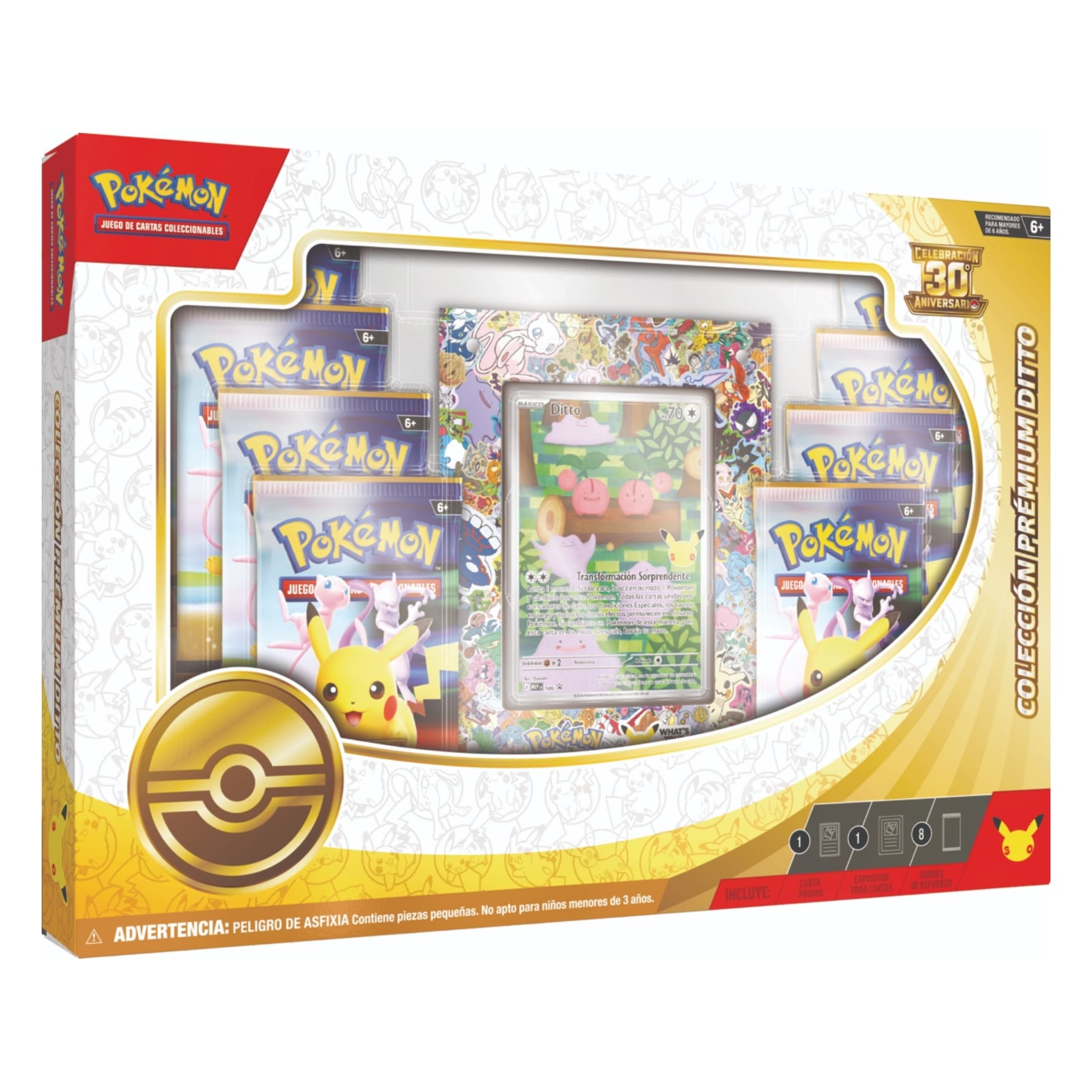 Pokémon 30th Celebration Ditto Premium Collection (Inglés)