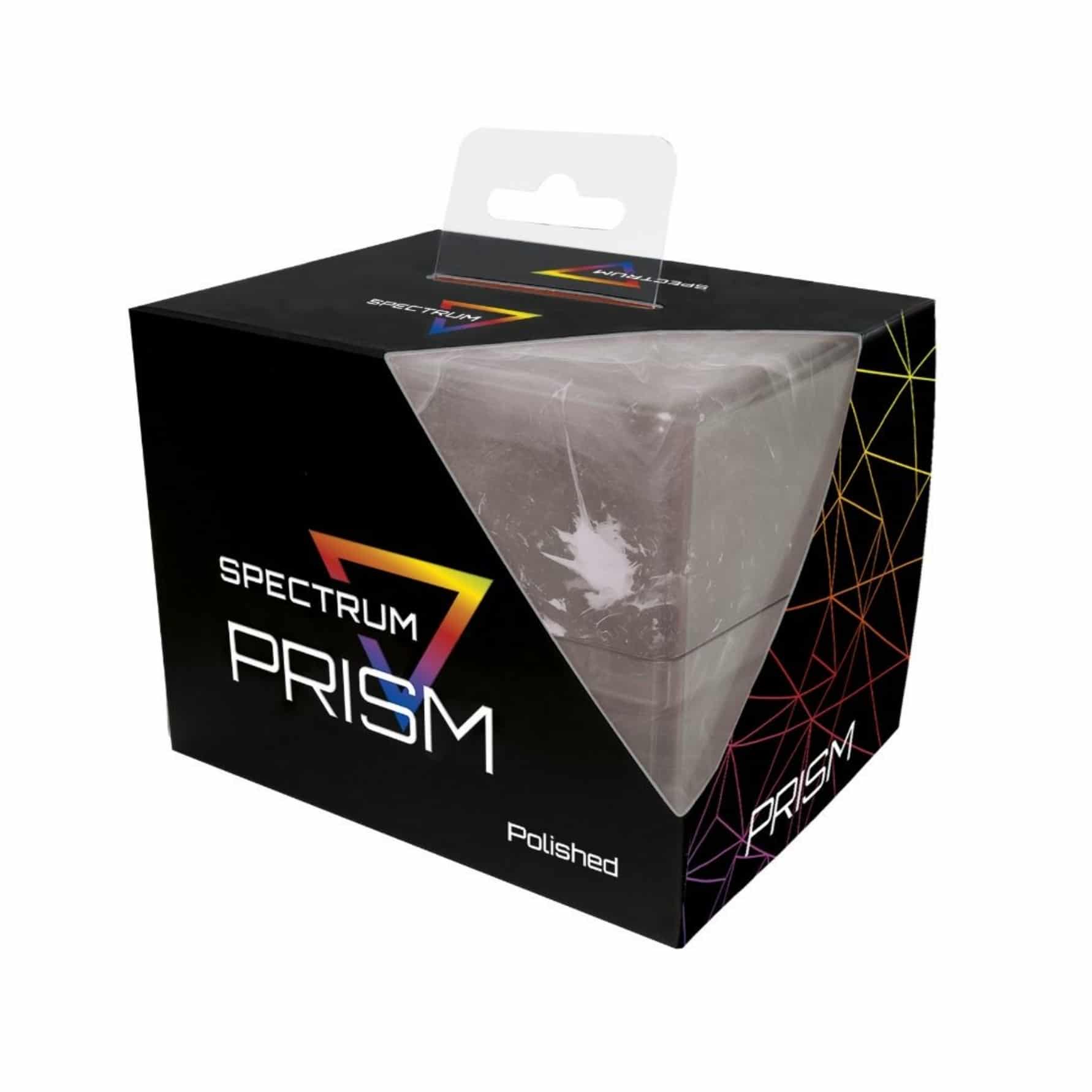 Bcw Black Case Deck Marble Polished Portamazo Prism