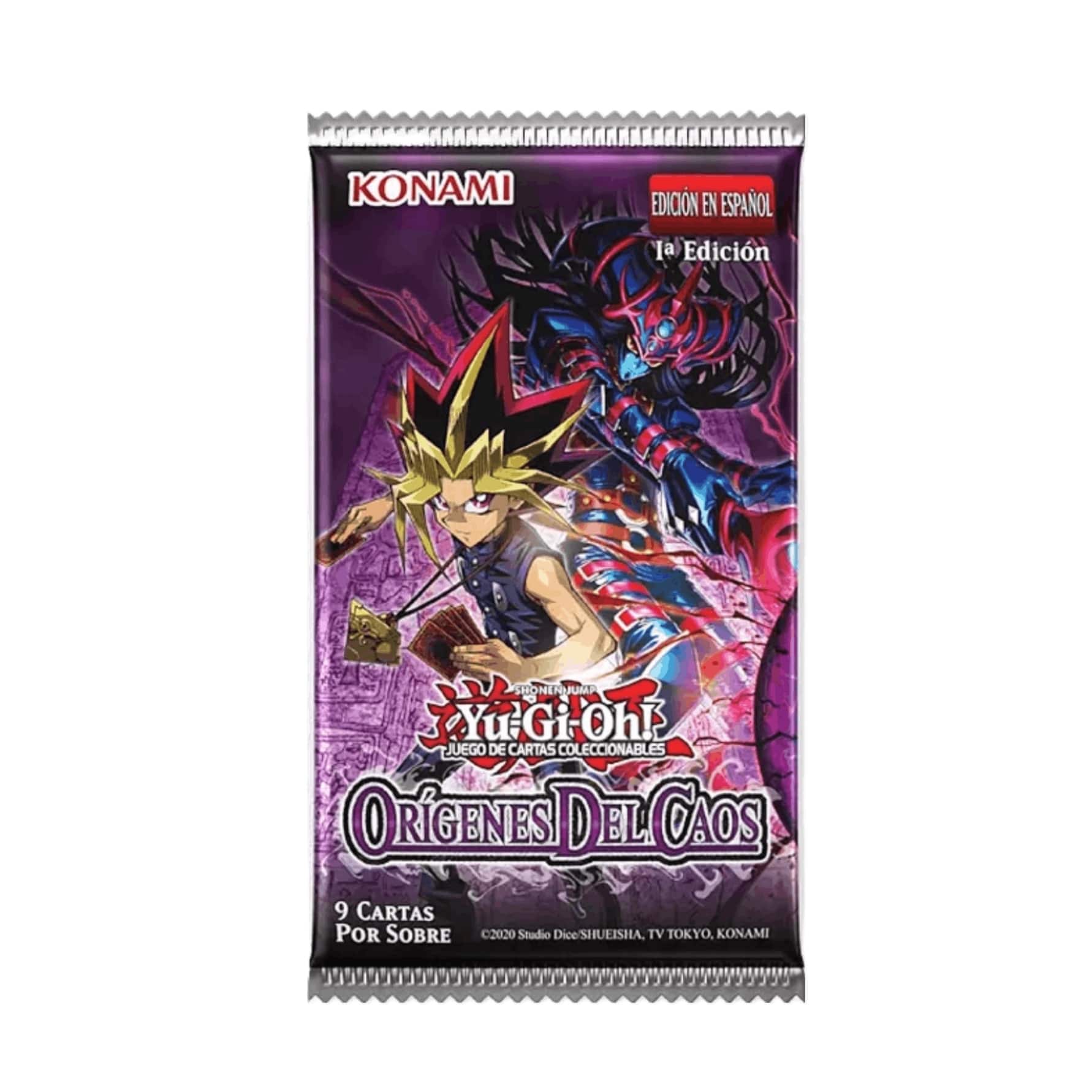 Yu-Gi-Oh! Caos Origenes Booster Pack (Español)